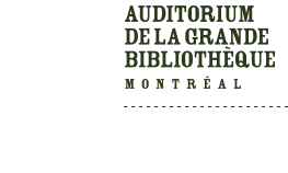25 et 26 mai 2017 - Auditorium de la grande bibliothèque - Montréal